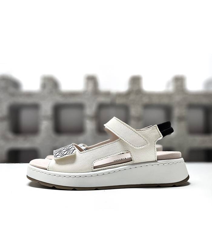 sandalias cómodas mujer verano blancas
