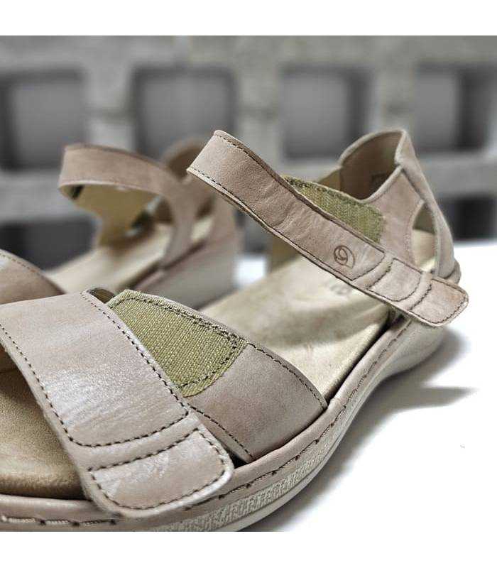 sandalias mujer doble velcro cómodas verano