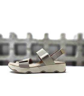 sandalias verano mujer textil topo cómodas para caminar