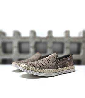 alpargatas hombre piel marrones