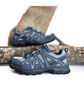 zapatillas senderismo azul hombre ligeras trekking verano