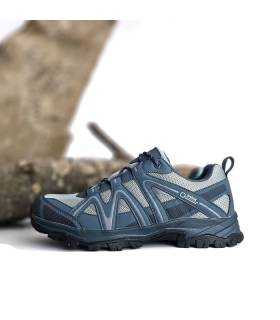 zapatillas trekking azul hombre membrana Dryfeet impermeable