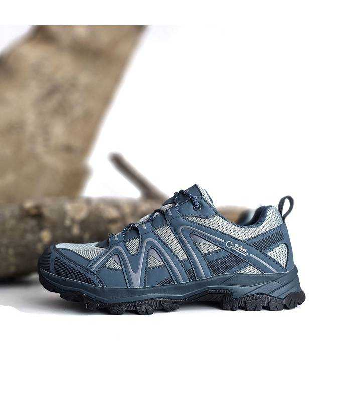 zapatillas trekking azul hombre membrana Dryfeet impermeable