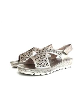 sandalias horma ancha mujer velcro cómodas verano
