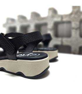 sandalias verano negras suela flexible