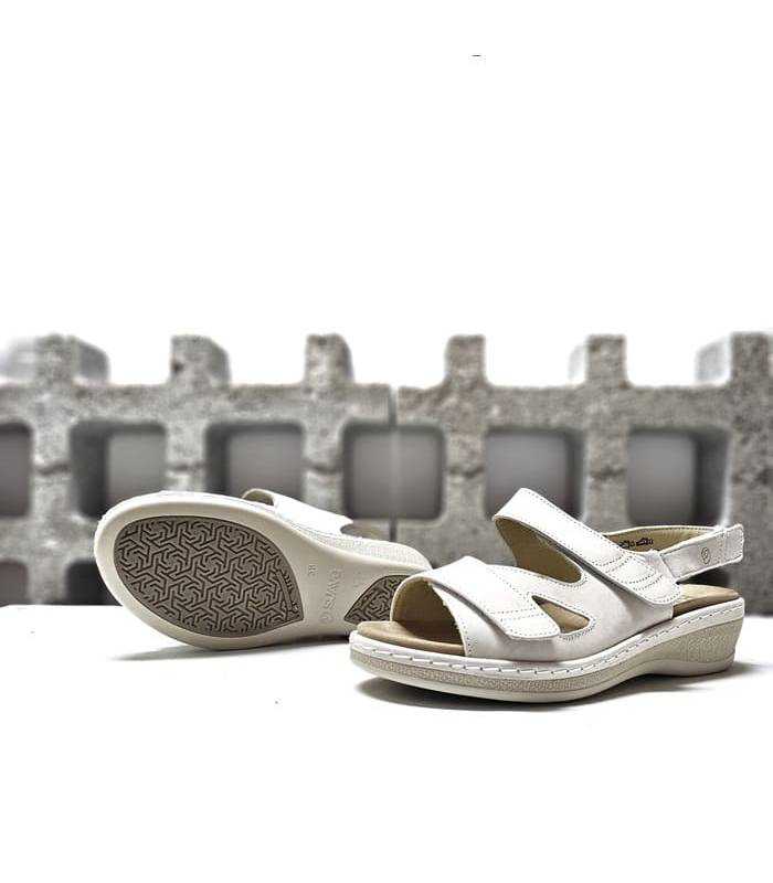 sandalias anchas de piel suela ligera poliuretano