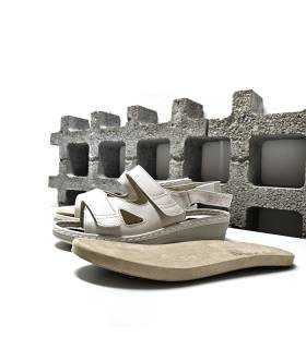 sandalias velcro confort verano plantilla anatómica