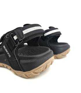 sandalias hombre verano negras Nicoboco cómodas