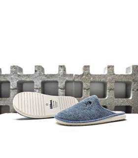 detalle zapatillas Gomus hombre suela parquet