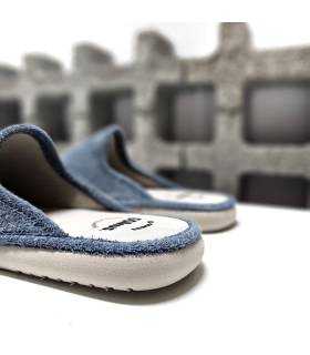 zapatillas casa hombre verano azules ligeras