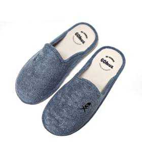 zapatillas casa hombre España Gomus tejido rizo