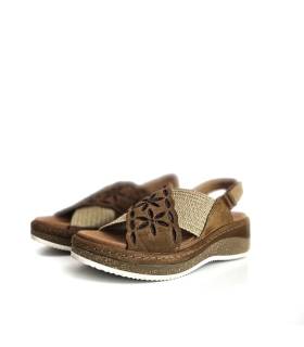 sandalias marrones Comfort Class mujer