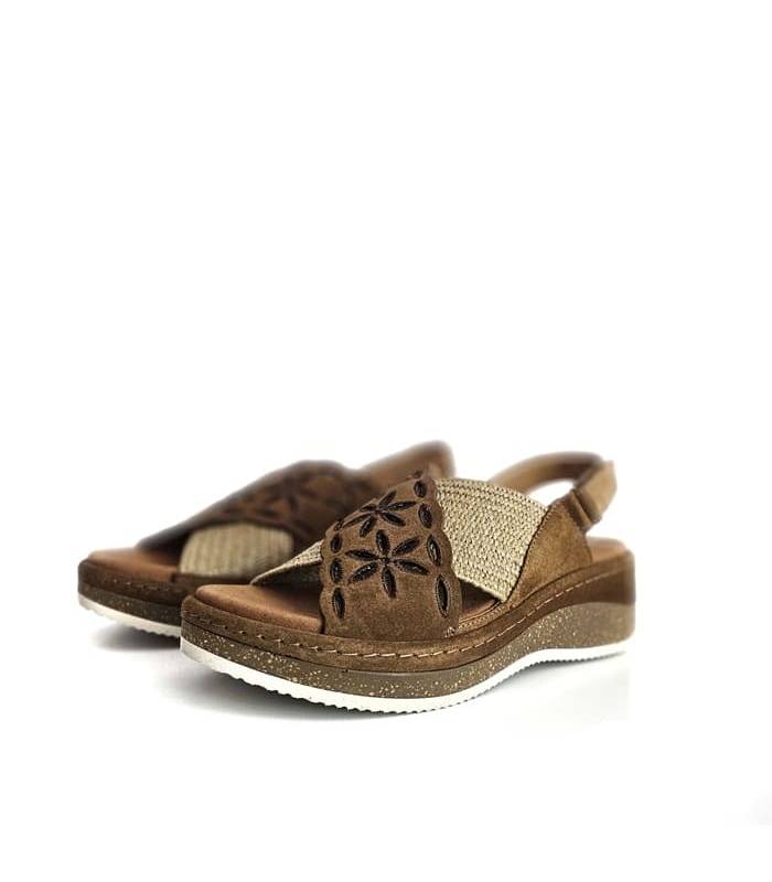 sandalias marrones Comfort Class mujer
