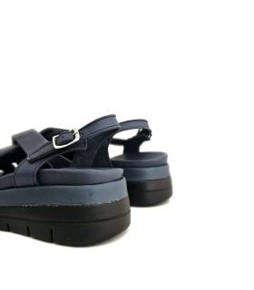 cierre ajustable sandalias azules velcro mujer pies delicados