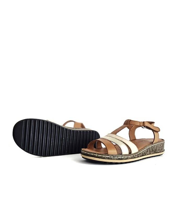 sandalias mujer para caminar ligeras piel Vicmart