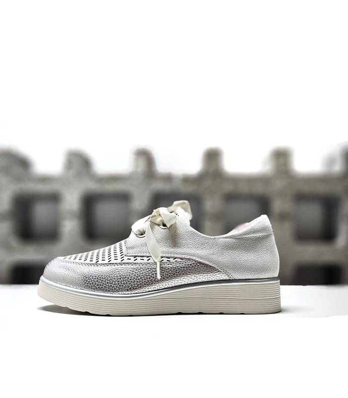 zapatos piel mujer ligeros cuña