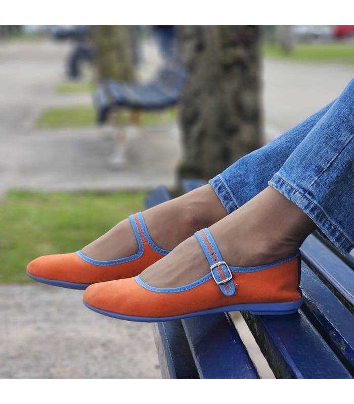 Merceditas mujer verano Alberola hebilla suela antideslizante puestas