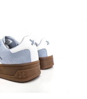 zapatillas veganas mujer Xti azul, talon