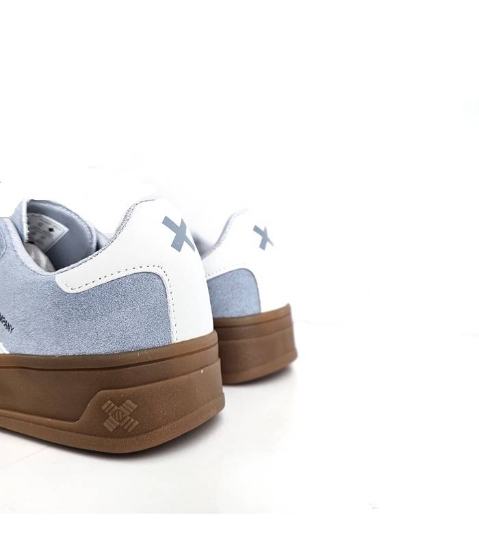 zapatillas veganas mujer Xti azul, talon