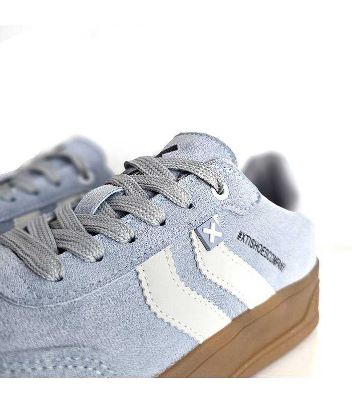 zapatillas mujer estilo retro Xti, detalle cordones