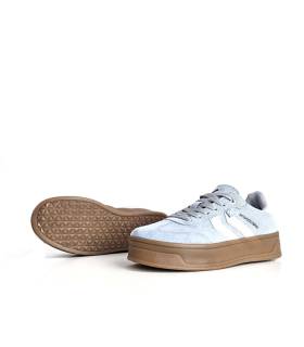zapatillas casual mujer plataforma azules