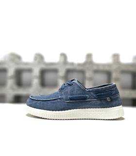 nauticos hombre azules lona