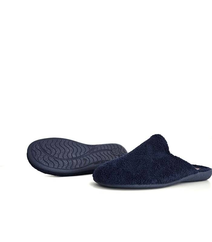 zapatillas casa verano hombre azul