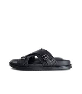 sandalias Kangaroos hombre piel vista lateral