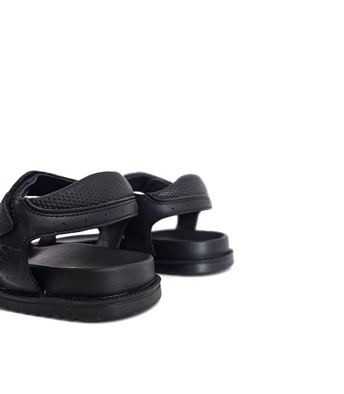 sandalias hombre piel velcro detalle cierre