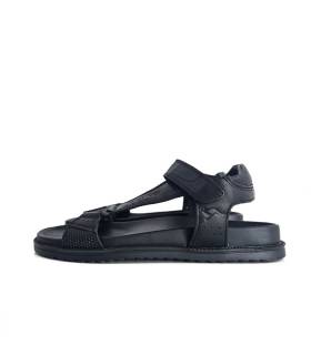sandalias Kangaroos hombre piel vista lateral