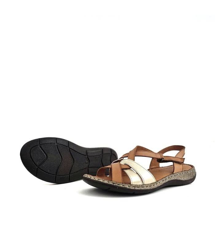 sandalias mujer piel España suela flexible