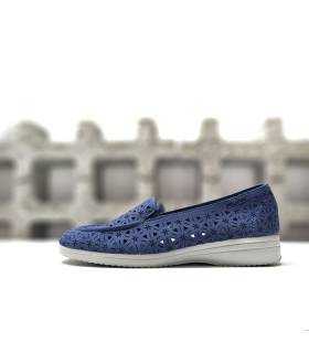 zapatos verano mujer ligeros azul