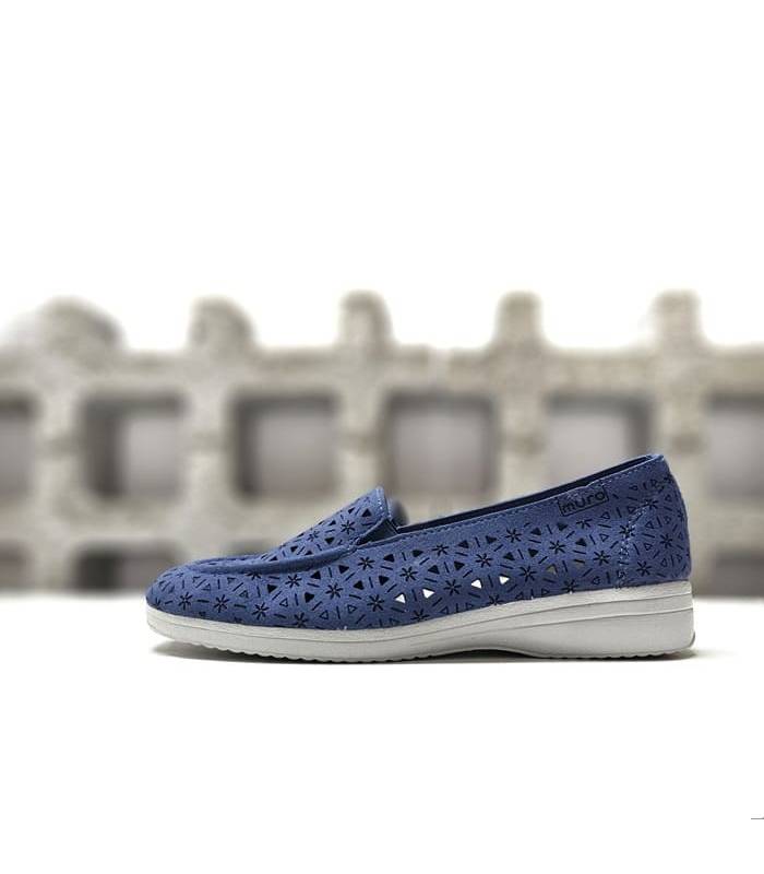 zapatos verano mujer ligeros azul