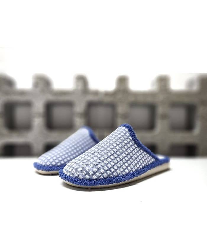 zapatillas casa mujer verano Gomus azul
