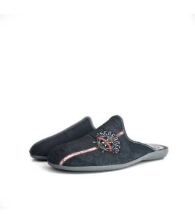 zapatillas casa hombre verano gris abiertas