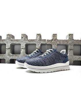 zapatos cómodos mujer verano plumaflex azul