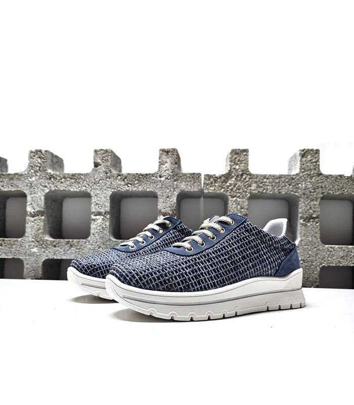 zapatos cómodos mujer verano plumaflex azul