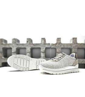zapatos mujer plumaflex tostado suela flexible