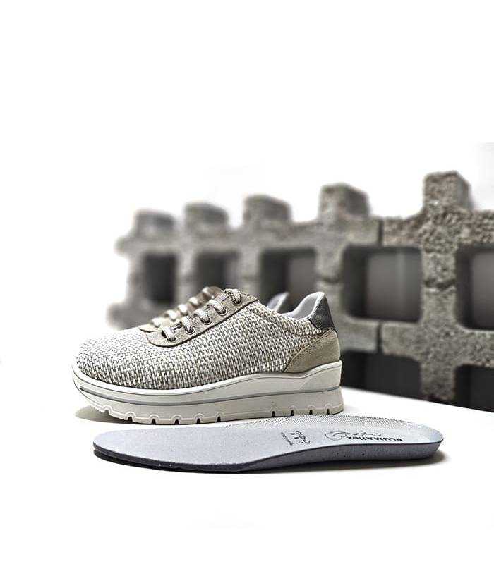 zapatos mujer plantilla extraible beige plumaflex