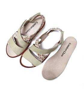sandalias mujer plantilla extraible vista superior