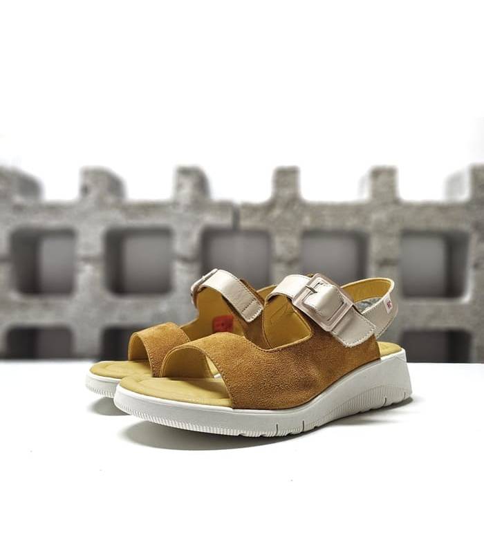 sandalias piel mujer abiertas verano cómodas