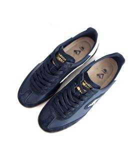 zapatillas hombre casual azul suela gum
