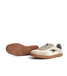 zapatillas suela gum hombre kangaroos taupe