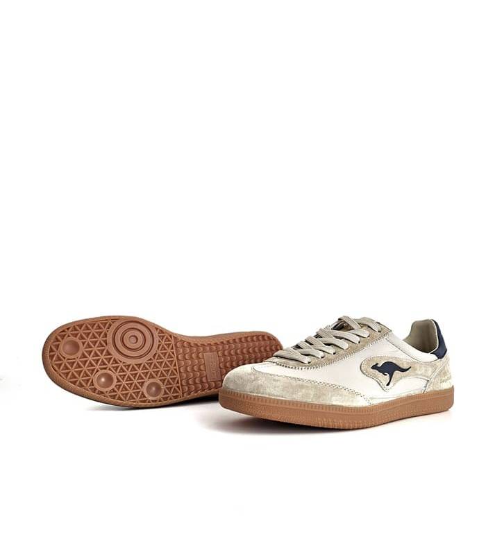 zapatillas suela gum hombre kangaroos taupe