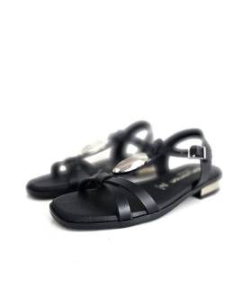 sandalias mujer cómodas negras