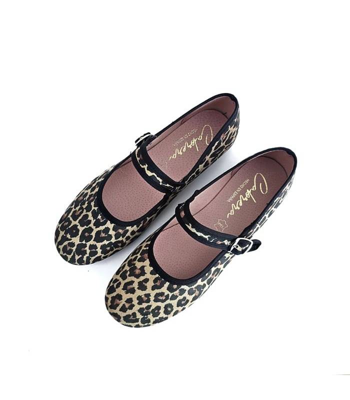 merceditas mujer leopardo verano Cabrera