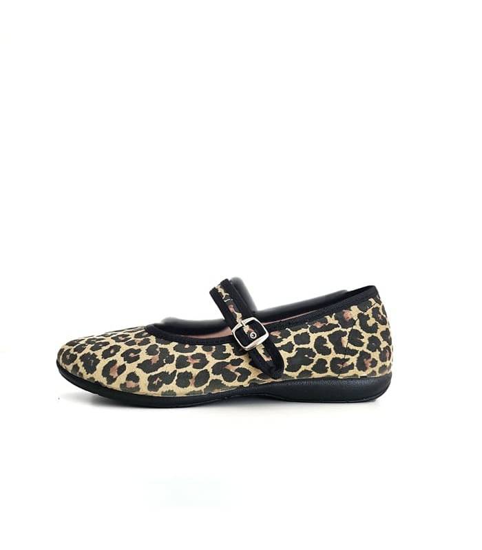 zapatillas mujer estampado leopardo cómodas