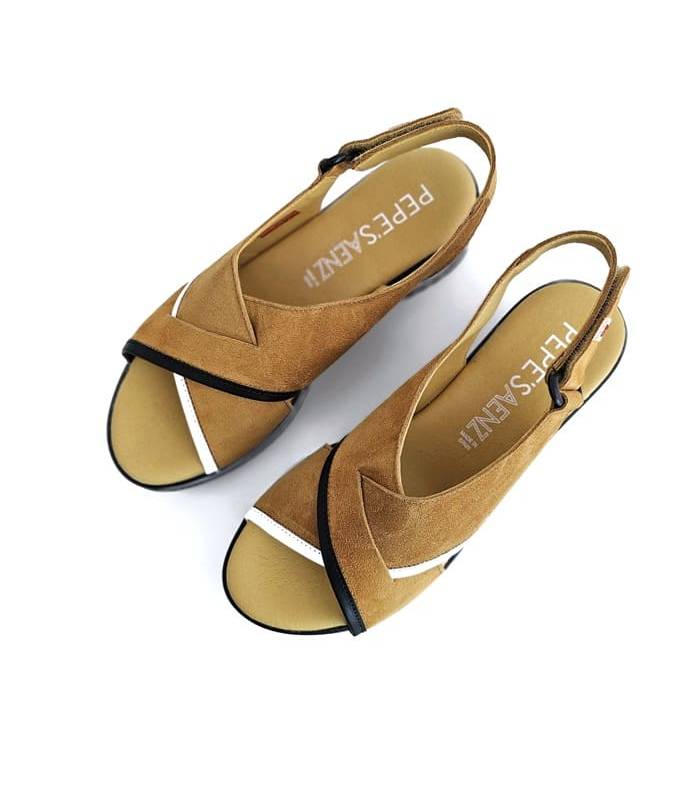 sandalias mujer cómodas cuña look casual