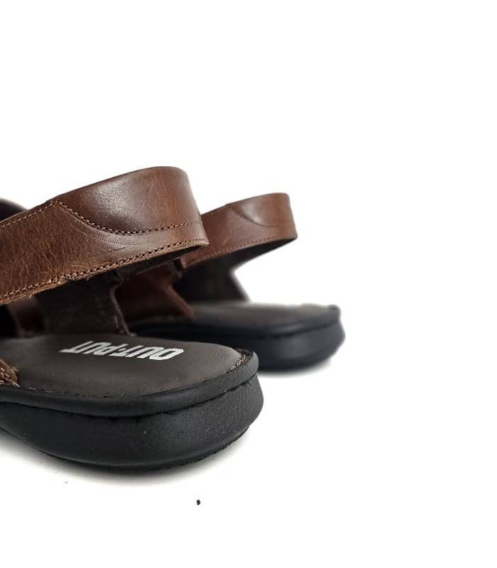 sandalias hombre verano piel acolchada