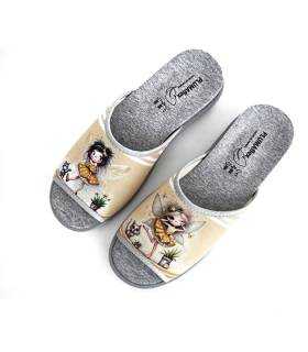 zapatillas casa mujer verano Plumaflex hadas